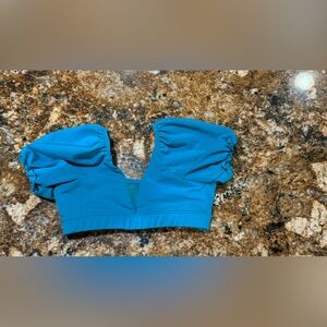 Tiger Friday top child large Tiffany blue